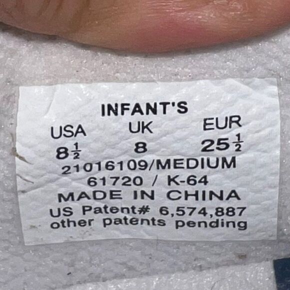 K-Swiss Classic Pro Reversible Tongue Technology White/Navy 21016109 Infant 8.5 - Picture 10 of 11